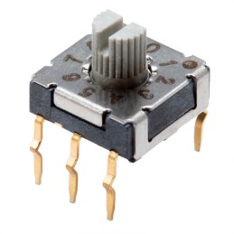 10 pcs : RDS-10S-7229-S-CR - SWITCH ROTARY DIP BCD 0.1A 50V