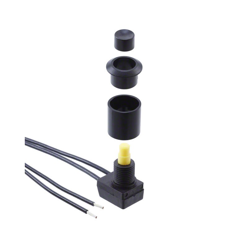 10 pcs : 40-4743-00 - SWITCH PUSHBUTTON SPST 6A 125V