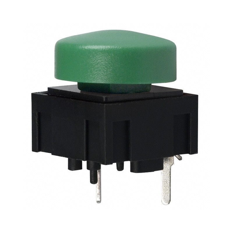 10 pcs : 320.02E11.08GRN - SWITCH TACT SPST-NO 0.025A 50V