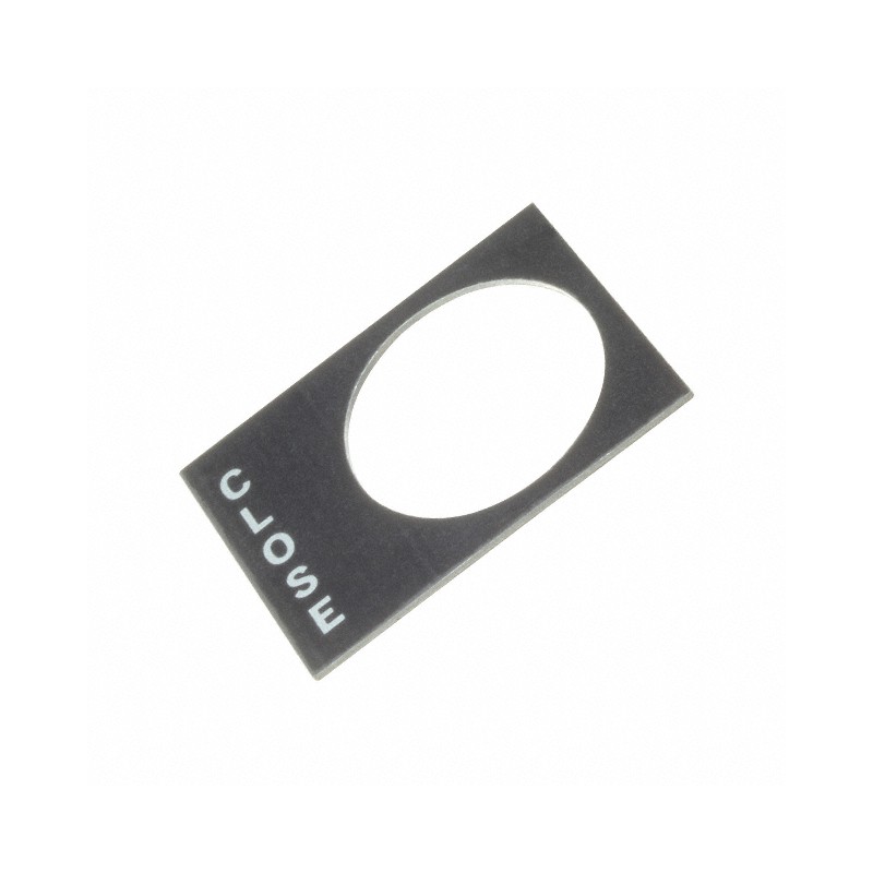 10 pcs : 2LP08 - LEGEND PLATE 22 MM CLOSE