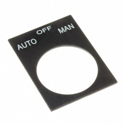 10 pcs : 2LP219 - LEGEND PLATE 22 MM AUTO - OFF -