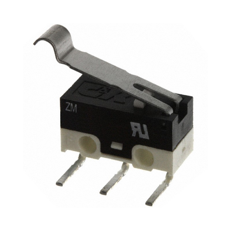 10 pcs : ZMCHM9T23R - SWITCH SNAP ACT SPDT 200MA 60V