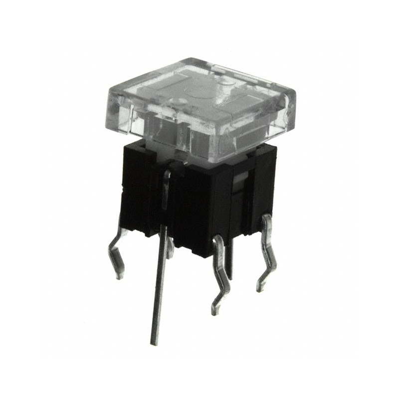 10 pcs : TL1240YQ1JCLR - SWITCH TACTILE SPST-NO 0.05A 12V