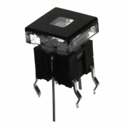 10 pcs : TL1240YQ2JBLK - SWITCH TACTILE SPST-NO 0.05A 12V