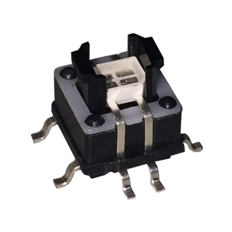 10 pcs : 228CMVARGBFR - SWITCH TACTILE SPST-NO 0.05A 12V