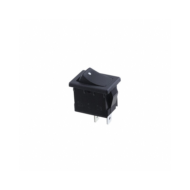 10 pcs : R1966FBLKBLKAG - SWITCH ROCKER SPST-NO 15A 125V