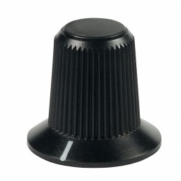 10 pcs : AT4103A - SWITCH KNOB SMALL ROTARY BLACK