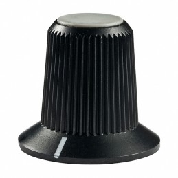 10 pcs : AT4103H - KNOB SMALL GRAY TIPPED MR SER
