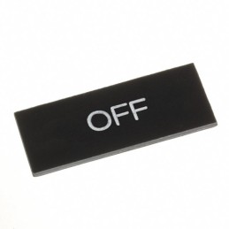 10 pcs : HWNP-114 - NAMEPLATE INSERT