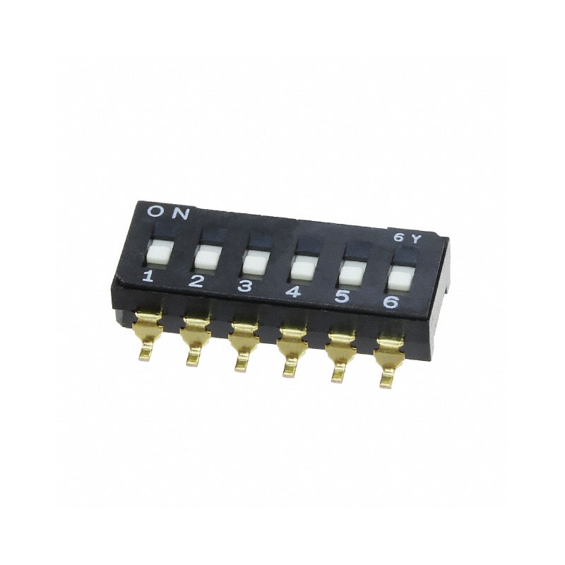 10 pcs : CFS-0601MB - SWITCH SLIDE DIP SPST 0.1A 6V
