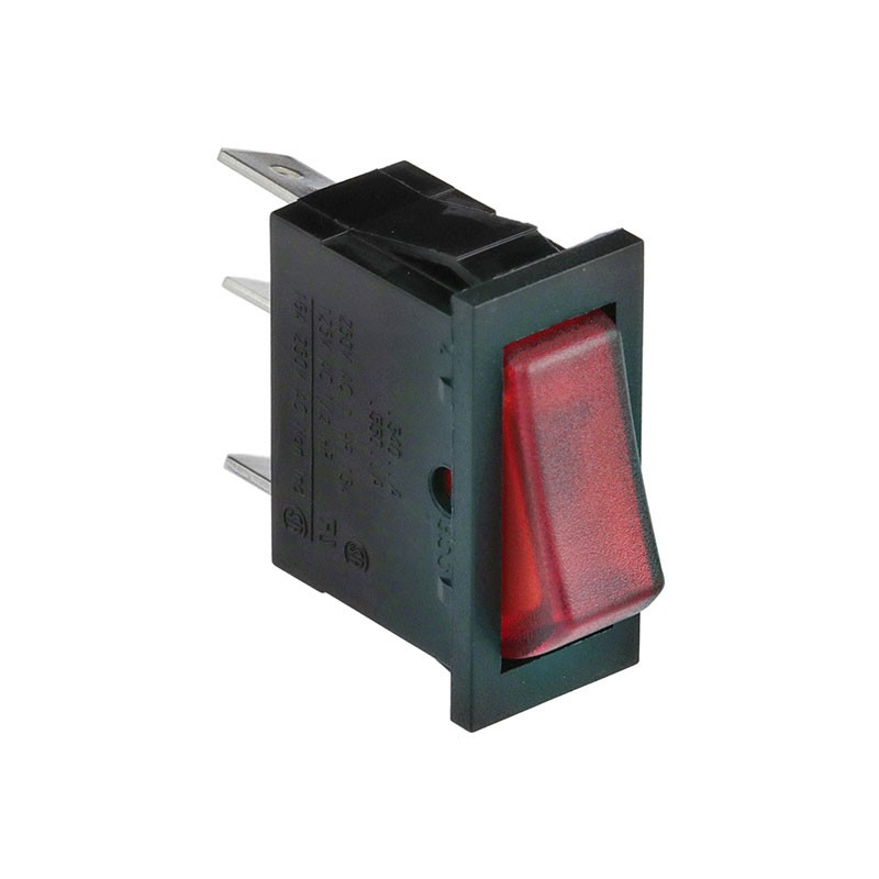 10 pcs : C5503AANAD - SWITCH ROCK ON-OFF ILLUM