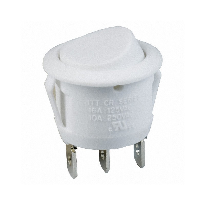 10 pcs : CR101J11S115QF - SWITCH ROCKER SPDT 16A 125V
