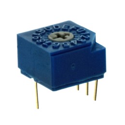 10 pcs : S-1030A - SW ROTARY DIP HEX COMP 0.1A 5V