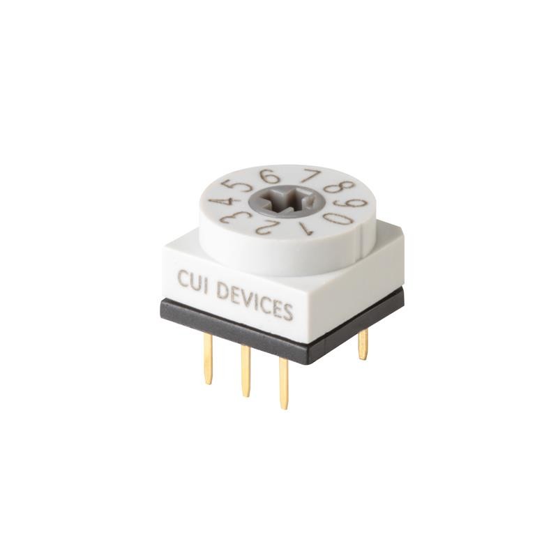 10 pcs : RDS3-10S-1065-D - SWITCH ROTARY DIP BCD 0.15A 42V