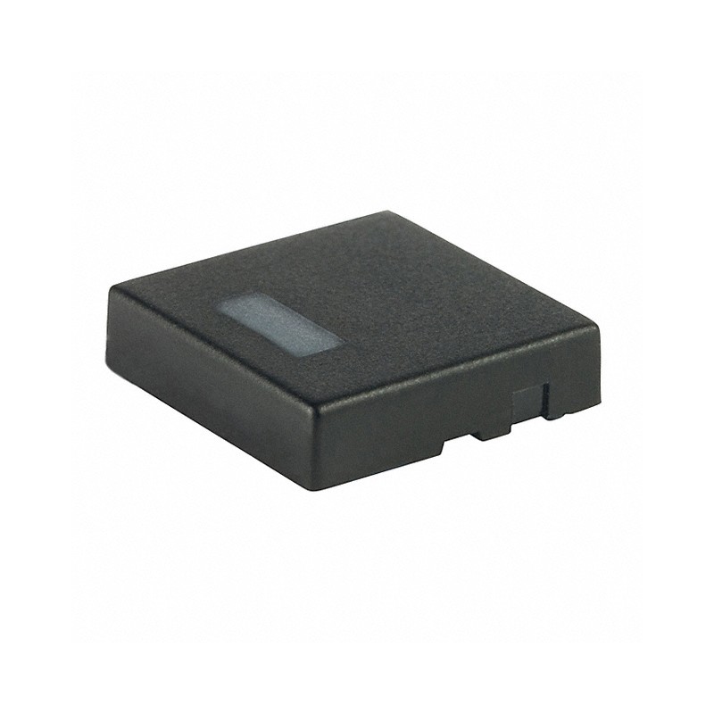 10 pcs : AT4119AB - CAP PUSHBUTTON SQ BLK/WHT LENS