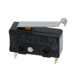 10 pcs : SS-01GL13-2 - SWITCH SNP ACT SPST-NC 0.1A 125V