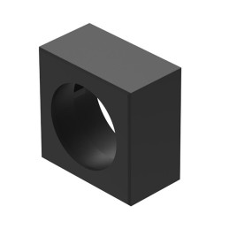 10 pcs : 61-9220.0 - KEYLOCK FRONT BEZEL BLACK 15,3X1