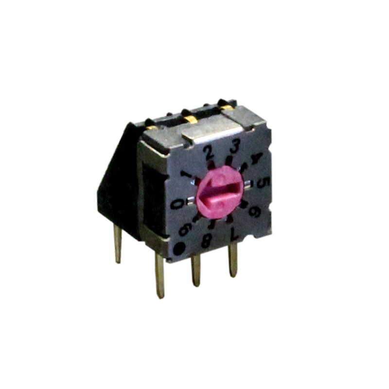 10 pcs : RD07A10CVBT - SW ROTARY DIP BCD COMP 0.1A 50V
