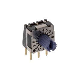 10 pcs : RD07B16CVAT - SW ROTARY DIP HEX COMP 0.1A 50V