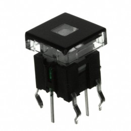 10 pcs : TL1240GQ2JBLK - SWITCH TACTILE SPST-NO 0.05A 12V