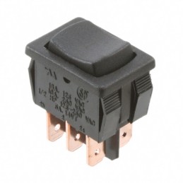 10 pcs : GRS-4023C-1300 - SWITCH ROCKER DPDT 13A 125V