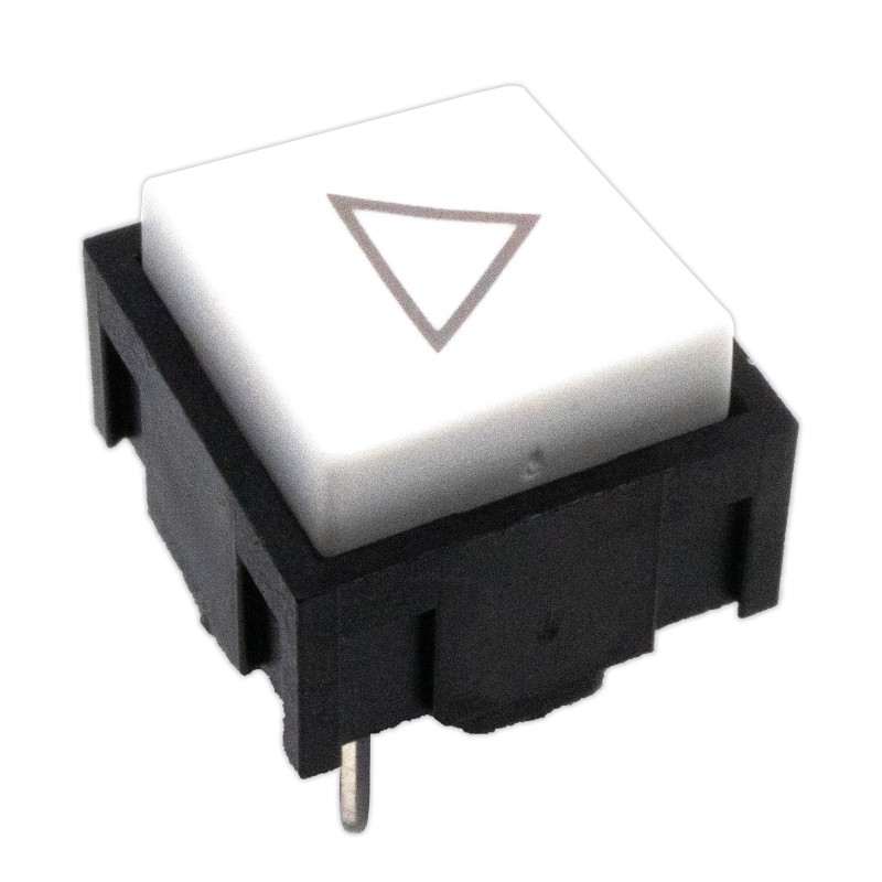 10 pcs : 320E11WHTGRYARROWDOWN - SWITCH TACT SPST-NO 0.025A 50V