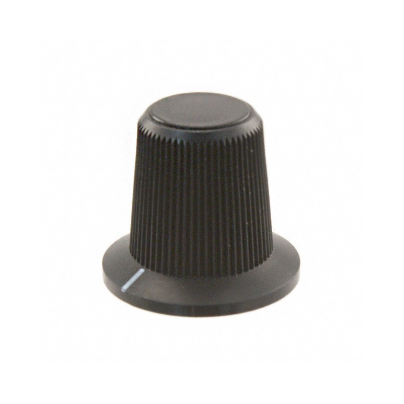 10 pcs : AT4104A - SWITCH KNOB LARGE ROTARY BLACK