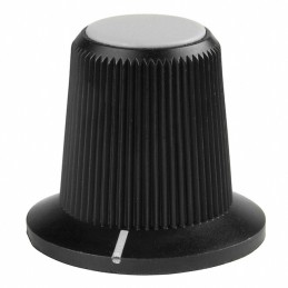 10 pcs : AT4104H - KNOB LARGE GRAY TIPPED MR SER