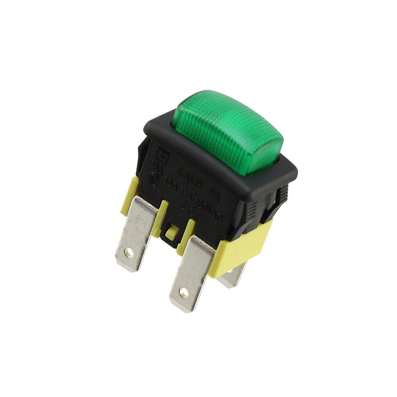 10 pcs : PA412C1000-136 - SWITCH PUSH DPST 16A 125V