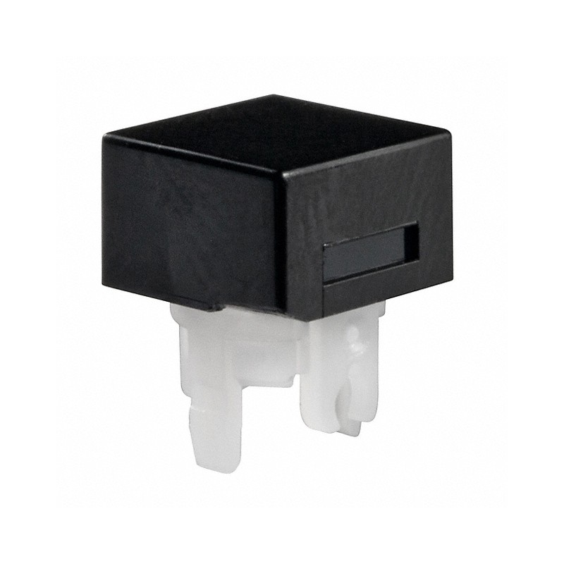 10 pcs : AT4035A - CAP PUSHBUTTON SQUARE BLACK