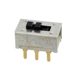 10 pcs : GF-126-0235 - SWITCH SLIDE DPDT 500MA 125V