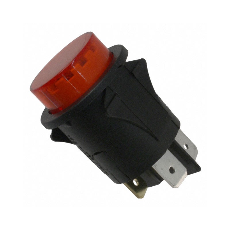 10 pcs : PR141C1000-116 - SWITCH PUSHBUTTON SPST 16A 125V