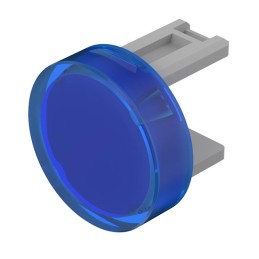 10 pcs : 01-983.6 - CAP PUSHBUTTON ROUND BLUE