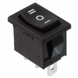 10 pcs : R1966HBLKBLKBF - SWITCH ROCKER SPDT 15A 125V