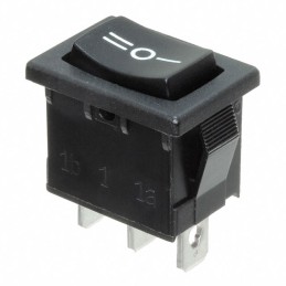 10 pcs : R1966IBLKBLKCF - SWITCH ROCKER SPDT 15A 125V