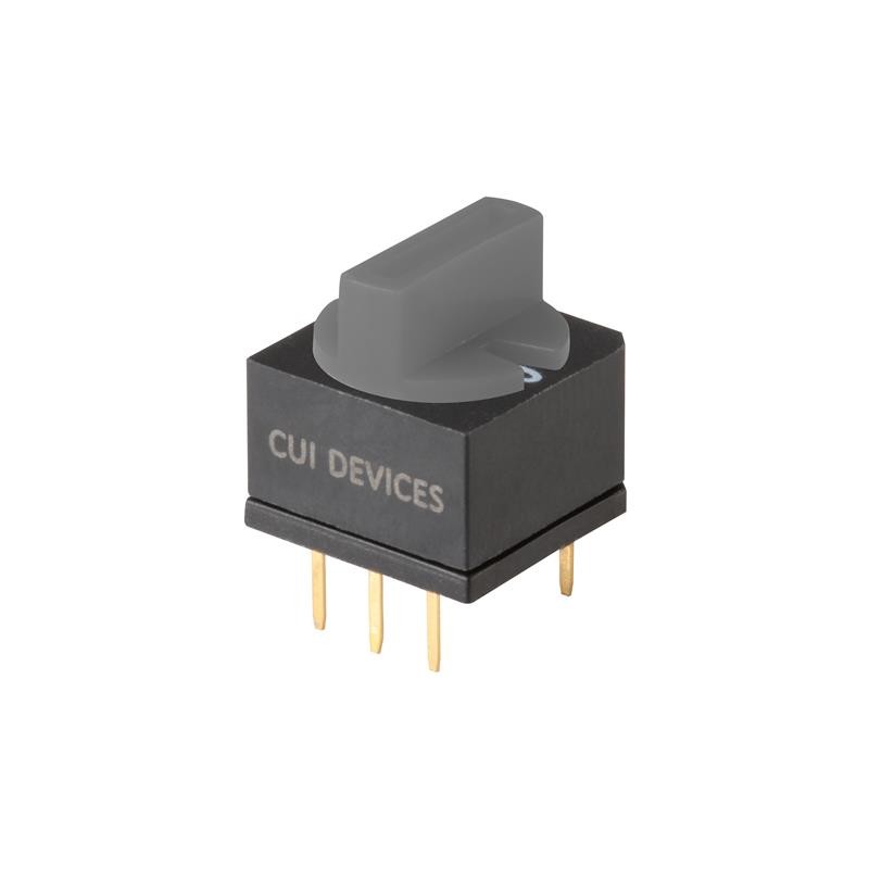 10 pcs : RDS6-8S-1065-1-D - SWITCH ROTARY DIP SPST 0.15A 42V