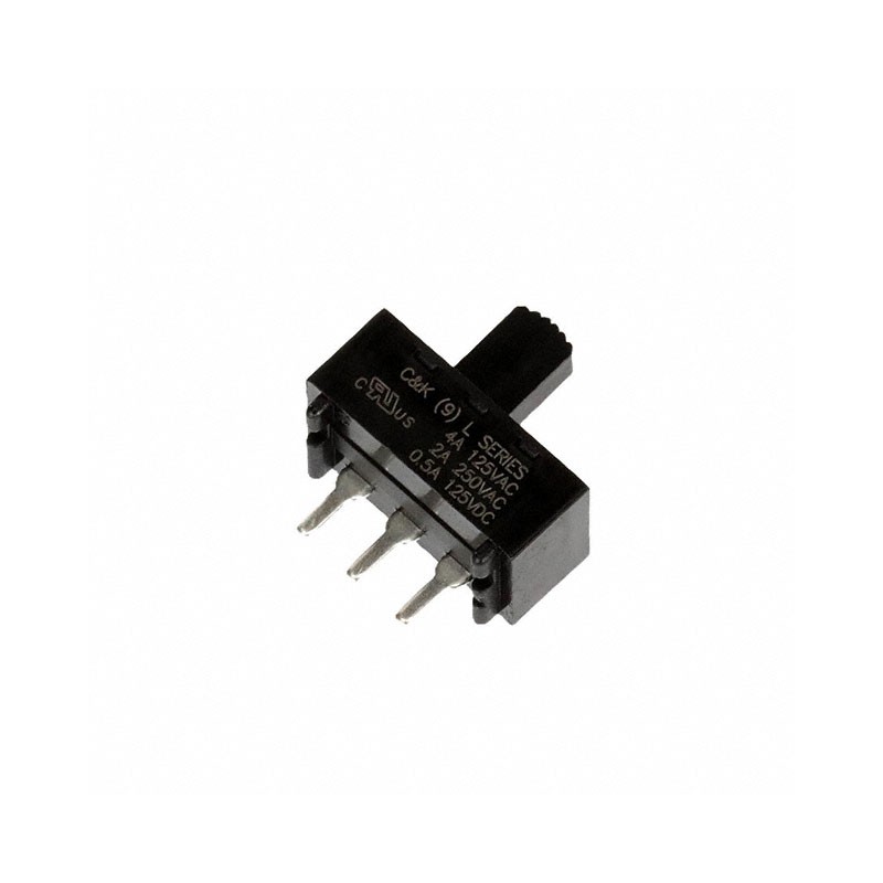 10 pcs : L102021MS02Q - SWITCH SLIDE SPDT 4A 125V
