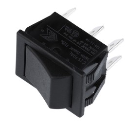 10 pcs : C1570ALAAA - SWITCH ROCKER ON-OFF-ON