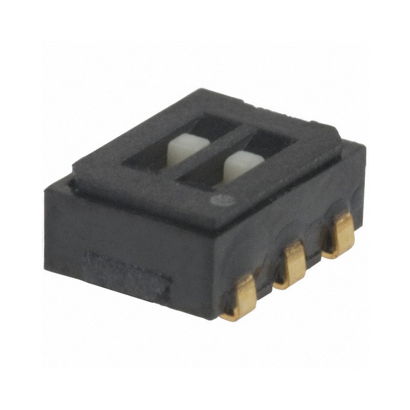 10 pcs : CAS-D20TA - SWITCH SLIDE SPDTX2 100MA 6V