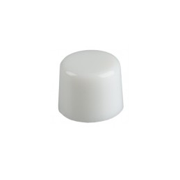 10 pcs : AT4194JB - CAP PUSHBUTTON ROUND CLEAR/WHITE