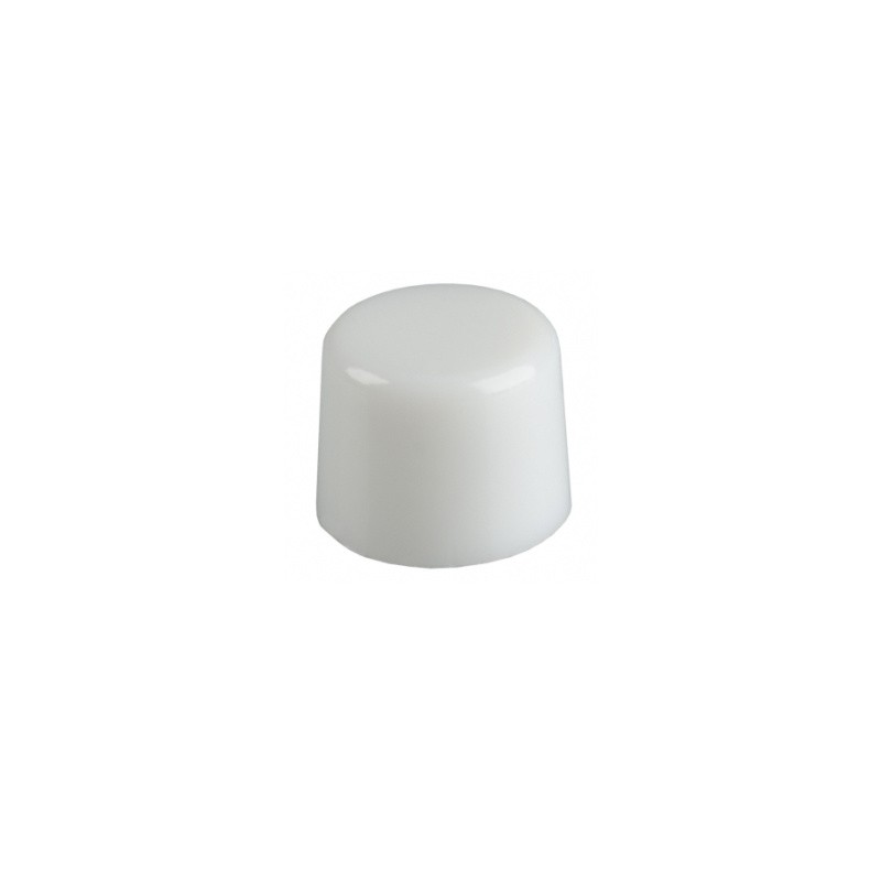 10 pcs : AT4194JB - CAP PUSHBUTTON ROUND CLEAR/WHITE
