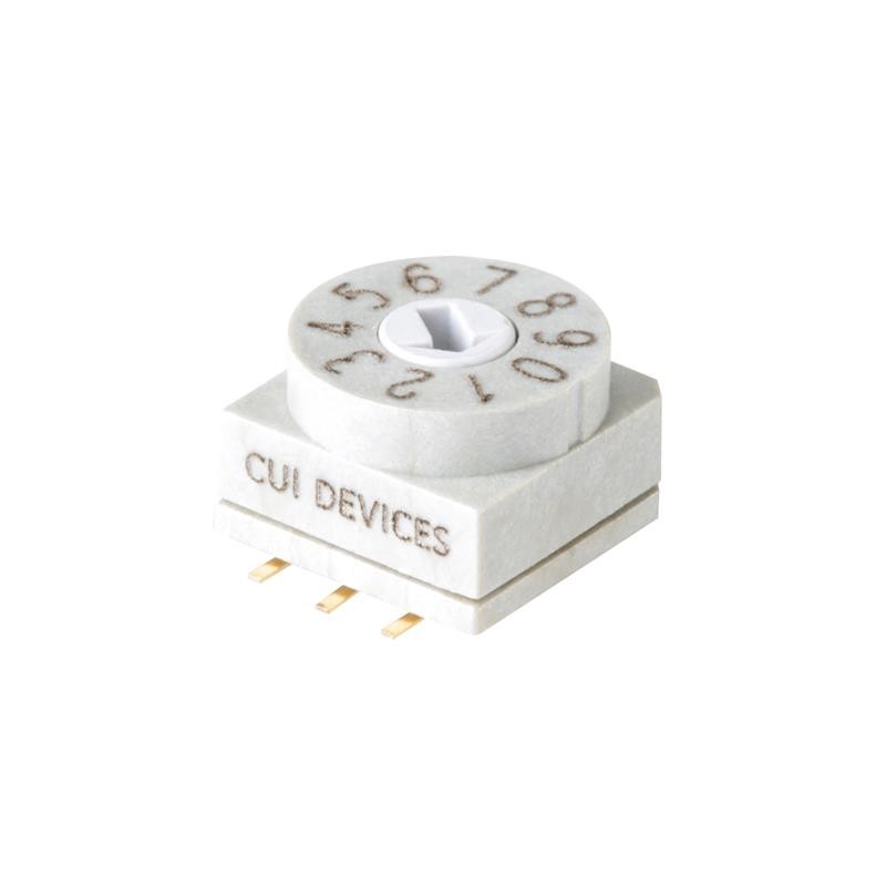 10 pcs : RDS1-10S-1065-SMT-TR-67 - SWITCH ROTARY DIP BCD 0.15A 42V