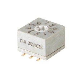 10 pcs : RDS6-10S-1065-SMT-TR - SWITCH ROTARY DIP BCD 0.15A 42V