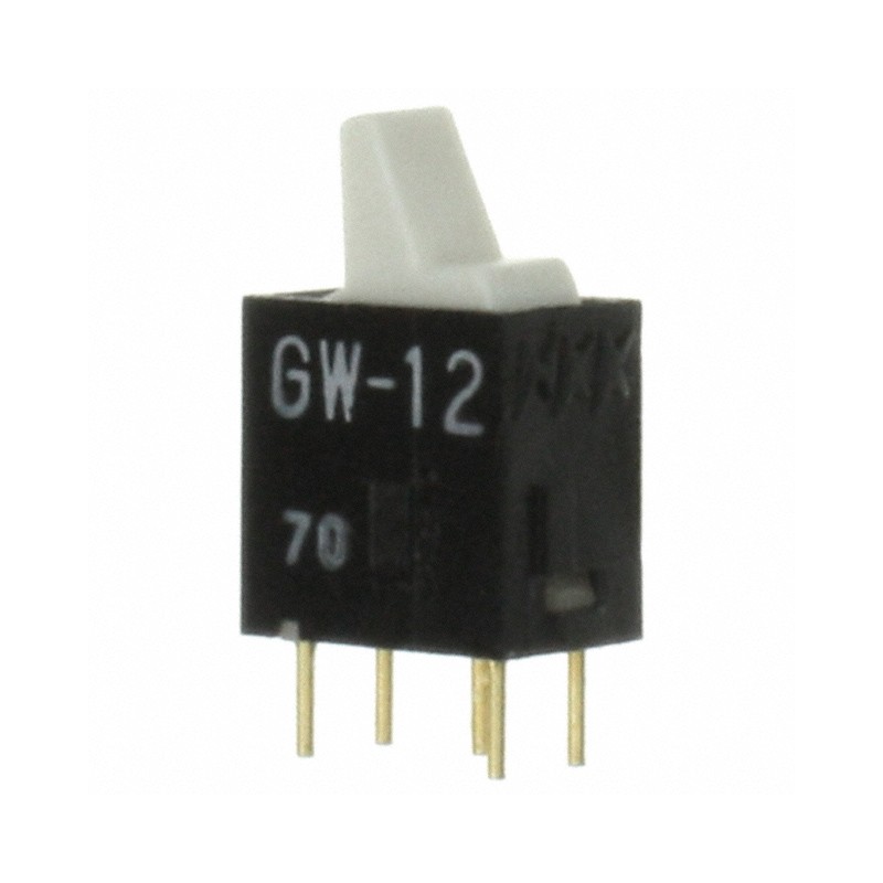10 pcs : GW12LBP - SWITCH ROCKER SPDT 0.4VA 28V