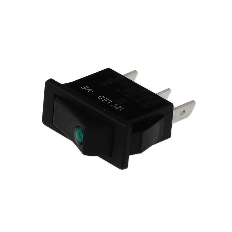 10 pcs : C5503PLLAB - SWITCH ROCKER DPDT 20A 250V