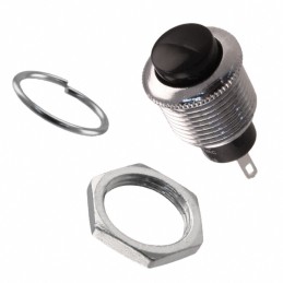 10 pcs : RP3502MABLK - SWITCH PUSH SPST-NO 3A 120V