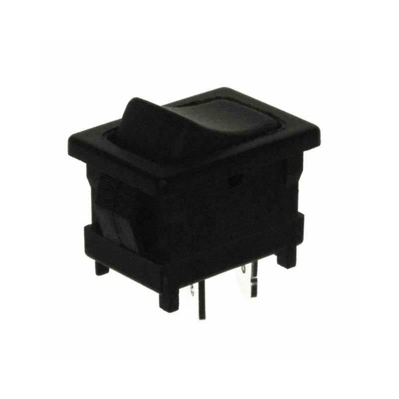 10 pcs : D502J12S205QA - SWITCH ROCKER SPST 10A 125V