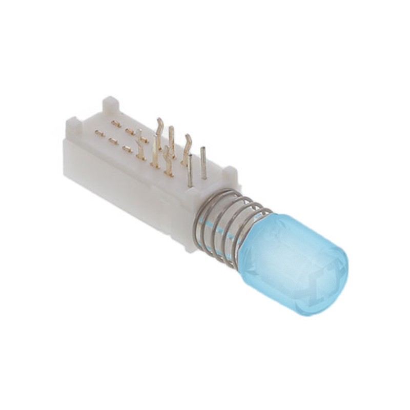 10 pcs : WBL2UOABQR05CLR - SWITCH PUSHBUTTON DPDT 300MA 30V