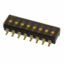 10 pcs : CFS-0800MB - SWITCH SLIDE DIP SPST 0.1A 6V