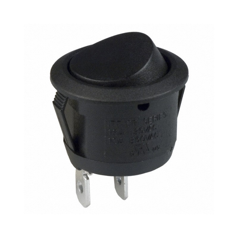 10 pcs : CR102J12S215QF - SWITCH ROCKER SPST 16A 125V